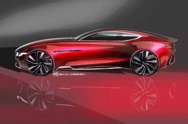 سوپر کوپه برقی چینی ها؛ ستاره مفهومی MG در نمایشگاه خودرو شانگهای 2017